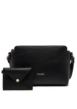 Torebka Liu Jo S Crossbody AA5161 E0058 Czarny ze sklepu eobuwie.pl w kategorii Listonoszki - zdjęcie 177559450