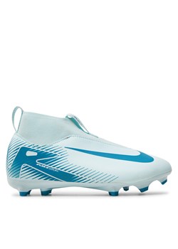 Buty do piłki nożnej Nike Zoom Superfly 10 Acad Fgmg FQ8304 Błękitny ze sklepu eobuwie.pl w kategorii Buty sportowe dziecięce - zdjęcie 177559503