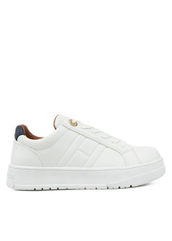 Sneakersy Tommy Hilfiger Low Cut Lace-Up Sneaker T3X9-33857-1355 M Biały ze sklepu eobuwie.pl w kategorii Buty sportowe dziecięce - zdjęcie 177559754