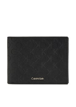 Duży Portfel Męski Calvin Klein Ck Must Mono Bifold 5cc W/Coi K50K512703 Czarny ze sklepu eobuwie.pl w kategorii Portfele męskie - zdjęcie 177560010