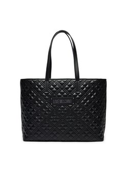 Torebka LOVE MOSCHINO JC4166PP1LLA000A Czarny ze sklepu eobuwie.pl w kategorii Torby Shopper bag - zdjęcie 177560070