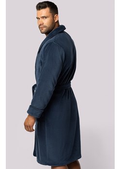Envie granatowy szlafrok męski Elegant, Kolor granatowy, Rozmiar M/L, Envie ze sklepu Primodo w kategorii Szlafroki męskie - zdjęcie 177563621