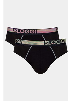 Sloggi 2-pak slipy męskie GO ABC Natural 10211741-0004, Kolor czarny, Rozmiar S, Sloggi ze sklepu Intymna w kategorii Majtki męskie - zdjęcie 177568551