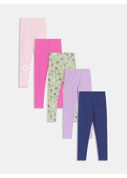 Sinsay - Legginsy 5 pack - wielobarwny ze sklepu Sinsay w kategorii Spodnie dziewczęce - zdjęcie 177571102
