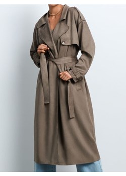Sinsay - Trencz - brązowy ze sklepu Sinsay w kategorii Płaszcze damskie - zdjęcie 177571364