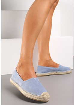 Jasnoniebieskie Espadryle na Płaskiej Jutowej Podeszwie Lenarssa ze sklepu renee.pl w kategorii Espadryle damskie - zdjęcie 177571642