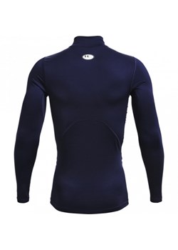 Męski longsleeve treningowy termoaktywny UNDER ARMOUR UA CG Armour Comp Mock - granatowy ze sklepu Sportstylestory.com w kategorii T-shirty męskie - zdjęcie 177573093