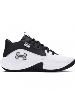 Dziecięce buty do koszykówki Under Armour UA Gs Lockdown 7 - białe ze sklepu Sportstylestory.com w kategorii Buty sportowe dziecięce - zdjęcie 177573474