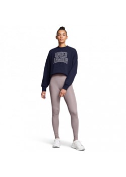 Damskie legginsy treningowe Under Armour Meridian Ultra High Rise - beżowe ze sklepu Sportstylestory.com w kategorii Spodnie damskie - zdjęcie 177573820