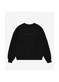 Męska bluza dresowa nierozpinana bez kaptura Prosto Crewneck Zeds - czarna ze sklepu Sportstylestory.com w kategorii Bluzy męskie - zdjęcie 177576781