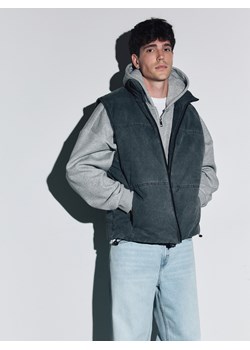 Reserved - Pikowana kamizelka - ciemnoszary ze sklepu Reserved w kategorii Kamizelki męskie - zdjęcie 177585523