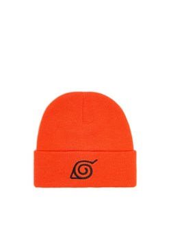 Cropp - Czapka beanie z Naruto - pomarańczowy ze sklepu Cropp w kategorii Czapki zimowe męskie - zdjęcie 177588283