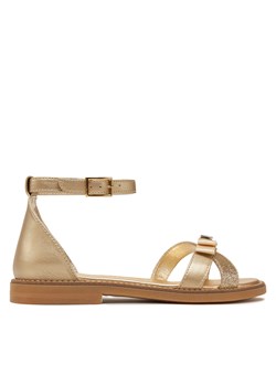 Sandały Tommy Hilfiger Sandal T4A2-33943-0572 S Złoty ze sklepu eobuwie.pl w kategorii Sandały dziecięce - zdjęcie 177593420