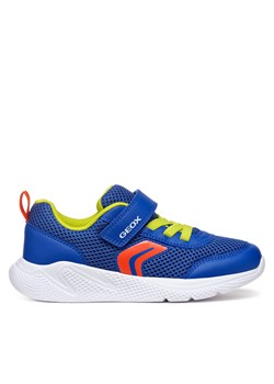 Sneakersy Geox J Sprintye J36GBA 1454 C0833 M Niebieski ze sklepu eobuwie.pl w kategorii Buty sportowe dziecięce - zdjęcie 177593624