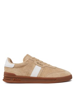 Sneakersy Polo Ralph Lauren 804956688002 Beżowy ze sklepu eobuwie.pl w kategorii Buty sportowe damskie - zdjęcie 177593691