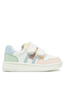 Sneakersy Tommy Hilfiger Flag Low Cut Velcro Sneaker T1A9-33730-1439 M Kolorowy ze sklepu eobuwie.pl w kategorii Buty sportowe dziecięce - zdjęcie 177593764