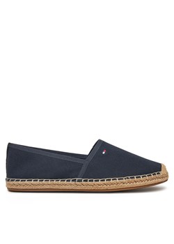 Espadryle Tommy Hilfiger Flag Canvas Espadrille FW0FW08541 Granatowy ze sklepu eobuwie.pl w kategorii Espadryle damskie - zdjęcie 177593804