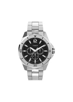 Zegarek Timex Essex Multifunction TW2W79900 Srebrny ze sklepu eobuwie.pl w kategorii Zegarki - zdjęcie 177593820