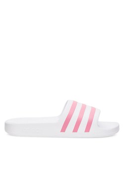 Klapki adidas adilette Aqua GZ5237 Biały ze sklepu eobuwie.pl w kategorii Klapki damskie - zdjęcie 177593844