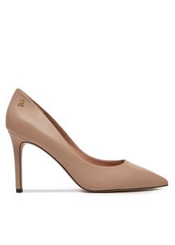 Szpilki Tommy Hilfiger Essential Pointed Pump FW0FW07533 Beżowy ze sklepu eobuwie.pl w kategorii Czółenka - zdjęcie 177594250