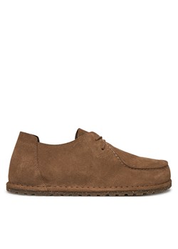 Półbuty Birkenstock Utti Lace 1027274 Brązowy ze sklepu eobuwie.pl w kategorii Półbuty męskie - zdjęcie 177594413