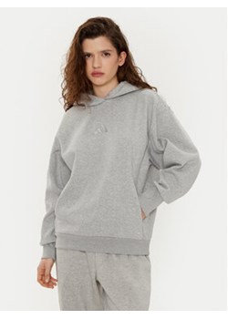 adidas Bluza ALL SZN Fleece IY6760 Szary Loose Fit ze sklepu MODIVO w kategorii Bluzy damskie - zdjęcie 177595501