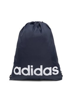 adidas Worek Linear Gymsack HR5356 Granatowy ze sklepu MODIVO w kategorii Plecaki - zdjęcie 177598720