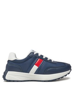 Tommy Hilfiger Sneakersy T3X9-33877-1695X007 S Granatowy ze sklepu MODIVO w kategorii Buty sportowe dziecięce - zdjęcie 177600083