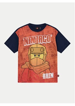 LEGO T-Shirt Ninjago 12011405 Granatowy Regular Fit ze sklepu MODIVO w kategorii T-shirty chłopięce - zdjęcie 177601464