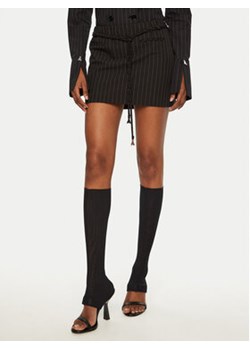 Patrizia Pepe Spódnica mini 8G0410/A457-F1OO Czarny Regular Fit ze sklepu MODIVO w kategorii Spódnice - zdjęcie 177601743