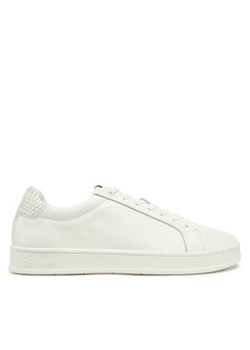 Calvin Klein Sneakersy HM0HM01767 Biały ze sklepu MODIVO w kategorii Buty sportowe męskie - zdjęcie 177603724