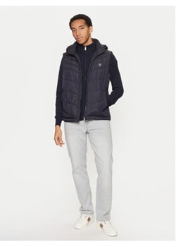Guess Kamizelka M5RN21 WCQA2 Granatowy Regular Fit ze sklepu MODIVO w kategorii Kamizelki męskie - zdjęcie 177605092