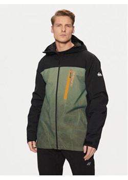 Quiksilver Kurtka narciarska Morton EQYTJ03458 Zielony Modern Fit ze sklepu MODIVO w kategorii Kurtki męskie - zdjęcie 177606234