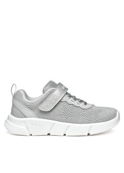 Geox Sneakersy J Aril J55DLB 07QBC C1007 S Srebrny ze sklepu MODIVO w kategorii Buty sportowe dziecięce - zdjęcie 177609461