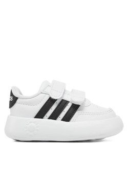 adidas Sneakersy Breaknet 2.0 ID5276 Biały ze sklepu MODIVO w kategorii Buty sportowe dziecięce - zdjęcie 177609962