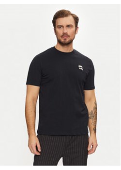 KARL LAGERFELD T-Shirt 755710 551224 Granatowy Regular Fit ze sklepu MODIVO w kategorii T-shirty męskie - zdjęcie 177614532