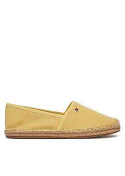 Tommy Hilfiger Espadryle Flag Canvas Espadrille FW0FW08541 Żółty ze sklepu MODIVO w kategorii Espadryle damskie - zdjęcie 177615134