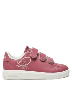 adidas Sneakersy Disney Mickey And Friends Advantage IF1746 Różowy ze sklepu MODIVO w kategorii Buty sportowe dziecięce - zdjęcie 177618283
