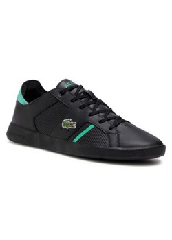 Lacoste Sneakersy Novas 0120 1 Sma 7-40SMA00121B4 Czarny ze sklepu MODIVO w kategorii Trampki męskie - zdjęcie 177619563