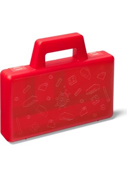 LEGO Walizka &quot;Case to go&quot; w kolorze czerwonym - 19 x 3,5 x 16 cm ze sklepu Limango Polska w kategorii Pojemniki kuchenne - zdjęcie 177620950