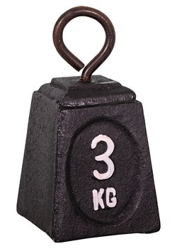 Anticline Dekoracyjna figurka &quot;3kg&quot; w kolorze czarnym - 8 x 15 x 8 cm ze sklepu Limango Polska w kategorii Dekoracje - zdjęcie 177620974