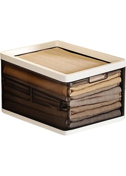 Joybos Pudełko w kolorze brązowym na ubrania - 25 x 19,5 x 40 cm ze sklepu Limango Polska w kategorii Przechowywanie - zdjęcie 177623493