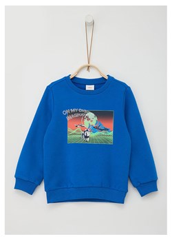 s.Oliver Bluza w kolorze niebieskim ze sklepu Limango Polska w kategorii Bluzy chłopięce - zdjęcie 177624020