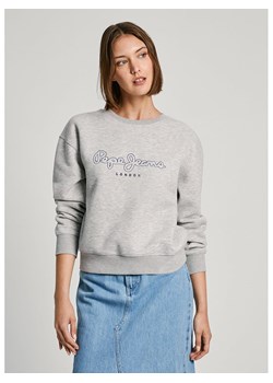 Pepe Jeans Bluza w kolorze jasnoszarym ze sklepu Limango Polska w kategorii Bluzy damskie - zdjęcie 177624394