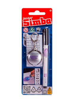 Simba Sekretny długopis ze światłem UV - 3+ ze sklepu Limango Polska w kategorii Akcesoria biurowe - zdjęcie 177624662