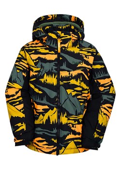 Peek U Kurtka narciarska &quot;Ash&quot; w kolorze zielono-żółtym ze sklepu Limango Polska w kategorii Kurtki chłopięce - zdjęcie 177626174