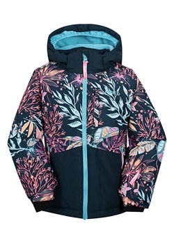 Peek U Kurtka narciarska &quot;Seren&quot; w kolorze błękitno-pomarańczowo-granatowym ze sklepu Limango Polska w kategorii Kurtki dziewczęce - zdjęcie 177626200