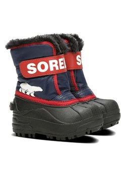 Sorel Kozaki zimowe &quot;Snow Commander&quot; w kolorze granatowo-czarnym ze sklepu Limango Polska w kategorii Buty zimowe dziecięce - zdjęcie 177626604