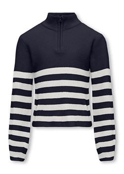 KIDS ONLY Sweter w kolorze granatowym ze sklepu Limango Polska w kategorii Swetry dziewczęce - zdjęcie 177626882