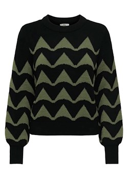 JDY Sweter w kolorze czarno-oliwkowym ze sklepu Limango Polska w kategorii Swetry damskie - zdjęcie 177631254